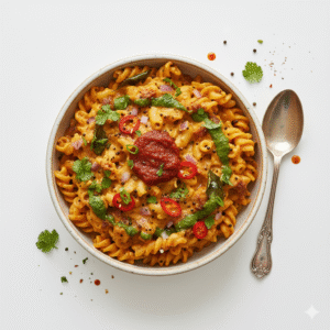 Masala Mac and Cheese